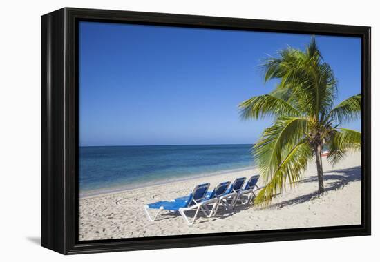 Ancon Beach, Trinidad, Sancti Spiritus Province, Cuba, West Indies, Caribbean, Central America-Jane Sweeney-Framed Premier Image Canvas