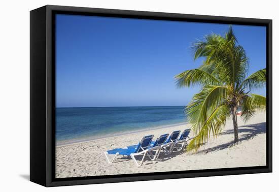 Ancon Beach, Trinidad, Sancti Spiritus Province, Cuba, West Indies, Caribbean, Central America-Jane Sweeney-Framed Premier Image Canvas