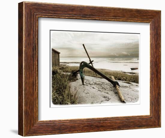 Ancre Sur Plage-Joane Mcdermott-Framed Art Print