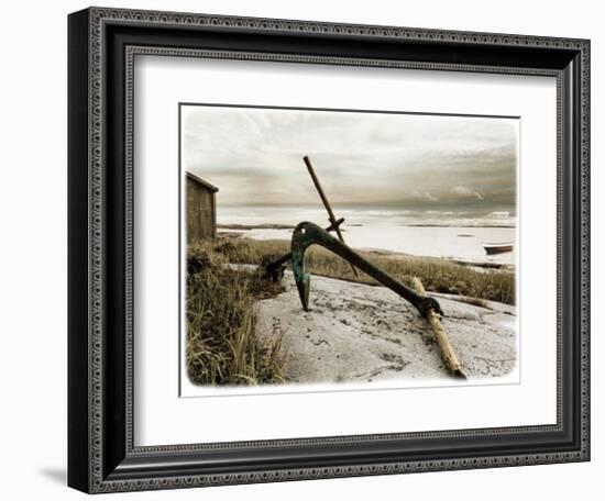 Ancre Sur Plage-Joane Mcdermott-Framed Art Print