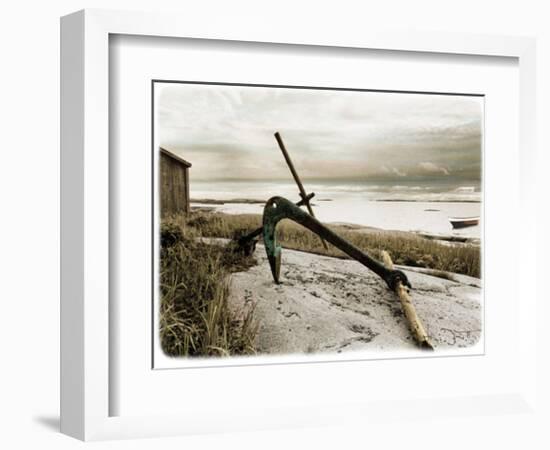 Ancre Sur Plage-Joane Mcdermott-Framed Art Print