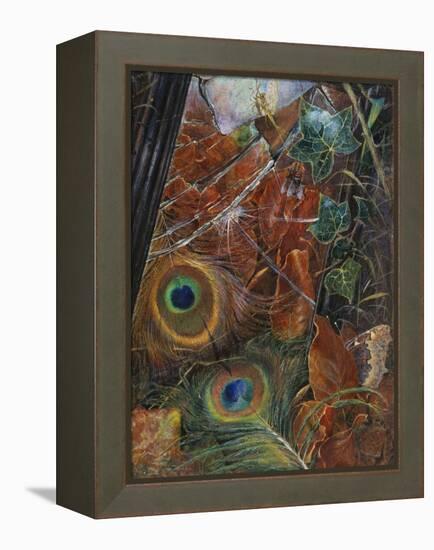 And a Neglected Looking Glass / and the Child Cared Nothing About the Looking Glass'-Eleanor Vere Boyle-Framed Premier Image Canvas