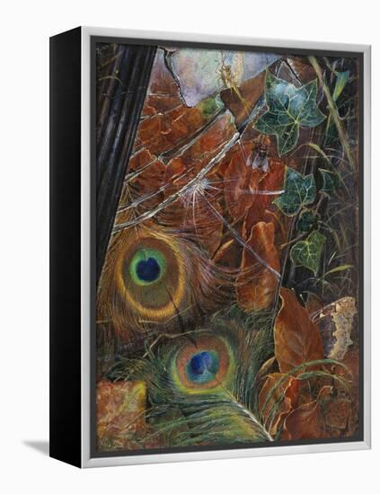 And a Neglected Looking Glass / and the Child Cared Nothing About the Looking Glass'-Eleanor Vere Boyle-Framed Premier Image Canvas