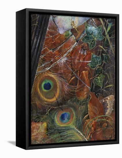 And a Neglected Looking Glass / and the Child Cared Nothing About the Looking Glass'-Eleanor Vere Boyle-Framed Premier Image Canvas