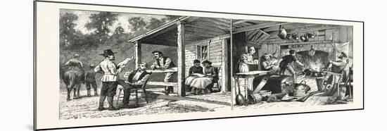 And About Rugbythe English Colony Tennessee.From Sketches Frank H. Taylor. 1880, USA, America-null-Mounted Giclee Print