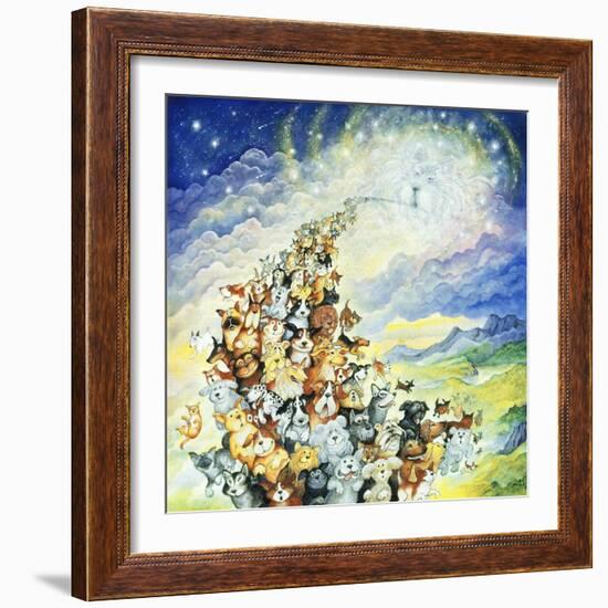 And God Created Dogs 2-Bill Bell-Framed Giclee Print