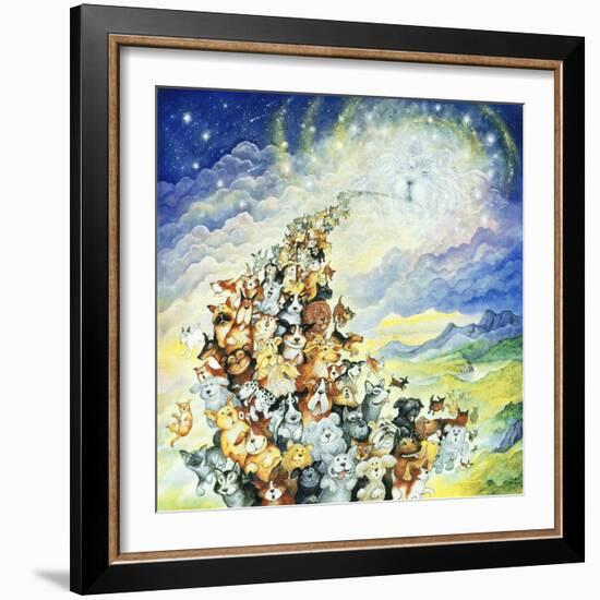 And God Created Dogs 2-Bill Bell-Framed Giclee Print