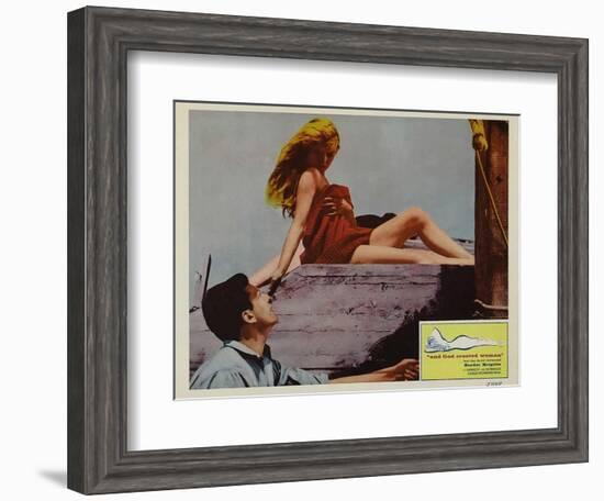 And God Created Woman, 1957-null-Framed Art Print