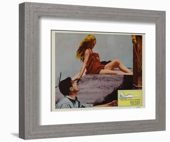 And God Created Woman, 1957-null-Framed Art Print