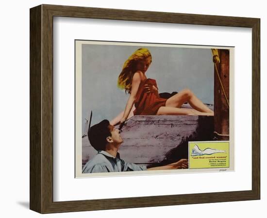 And God Created Woman, 1957-null-Framed Art Print