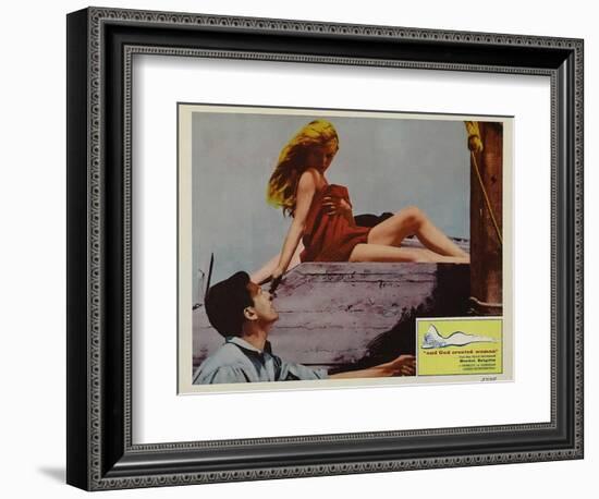 And God Created Woman, 1957-null-Framed Art Print