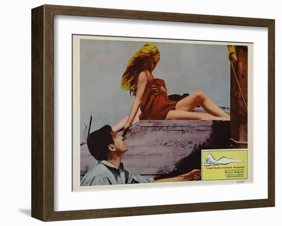 And God Created Woman, 1957-null-Framed Art Print