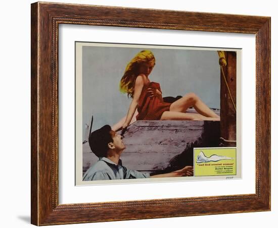 And God Created Woman, 1957-null-Framed Art Print