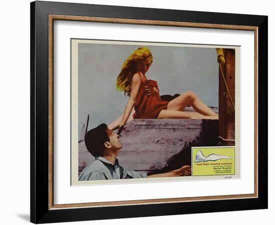 And God Created Woman, 1957-null-Framed Art Print