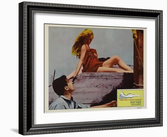 And God Created Woman, 1957-null-Framed Art Print