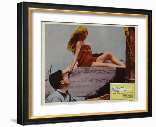 And God Created Woman, 1957-null-Framed Art Print