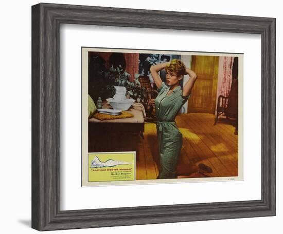 And God Created Woman, 1957-null-Framed Art Print