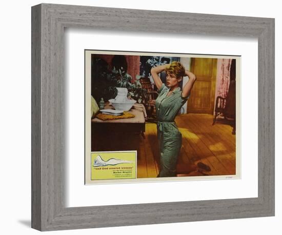 And God Created Woman, 1957-null-Framed Art Print