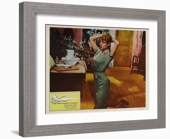 And God Created Woman, 1957-null-Framed Art Print