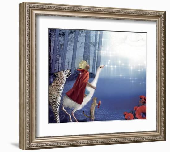 And God Smiled-Nancy Tillman-Framed Art Print