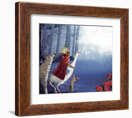 And God Smiled-Nancy Tillman-Framed Art Print