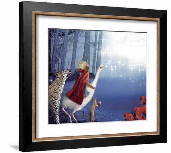 And God Smiled-Nancy Tillman-Framed Art Print