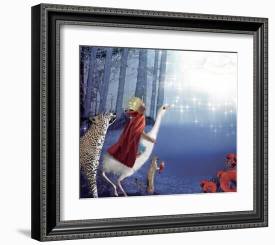 And God Smiled-Nancy Tillman-Framed Art Print