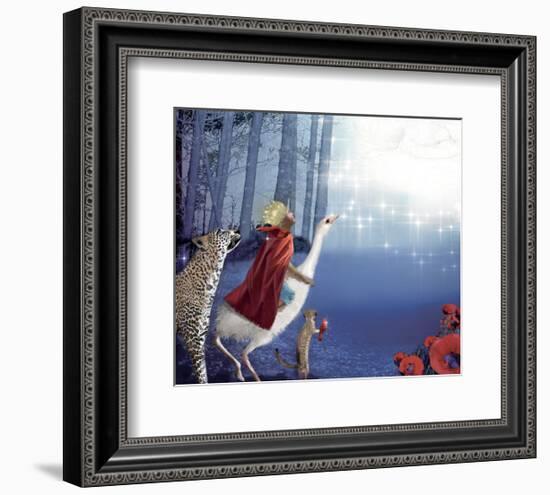 And God Smiled-Nancy Tillman-Framed Premium Giclee Print