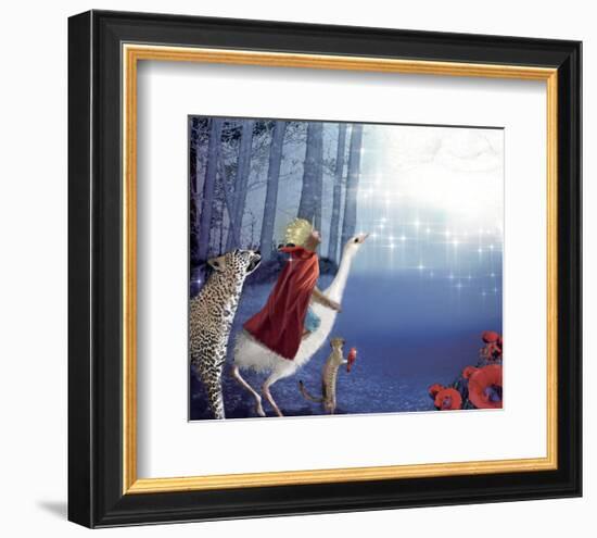 And God Smiled-Nancy Tillman-Framed Premium Giclee Print