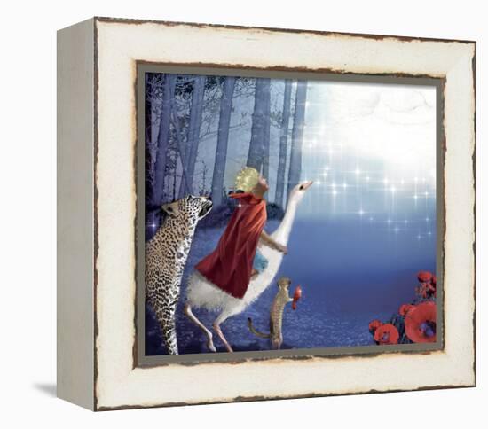 And God Smiled-Nancy Tillman-Framed Stretched Canvas