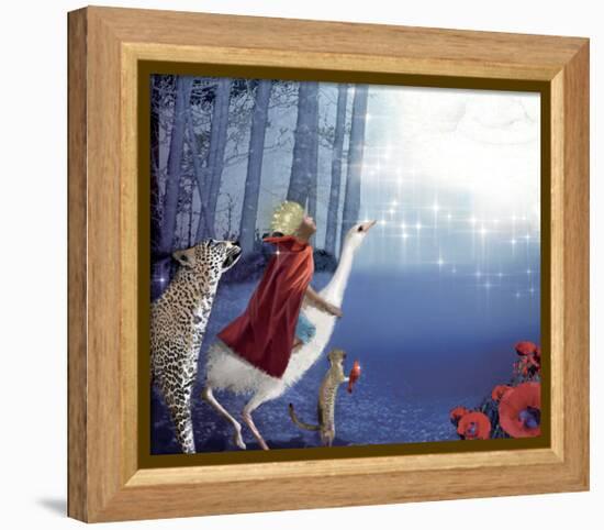 And God Smiled-Nancy Tillman-Framed Stretched Canvas