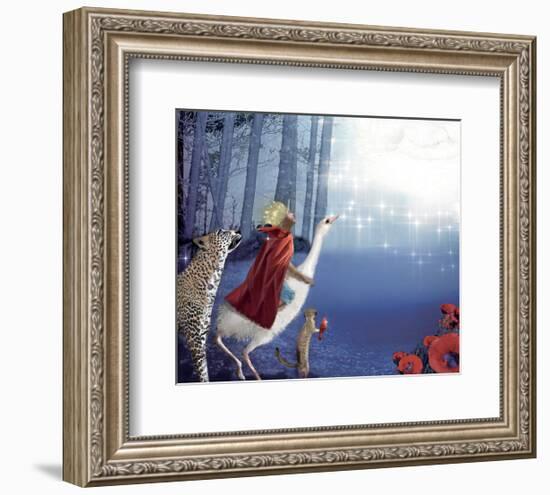 And God Smiled-Nancy Tillman-Framed Art Print