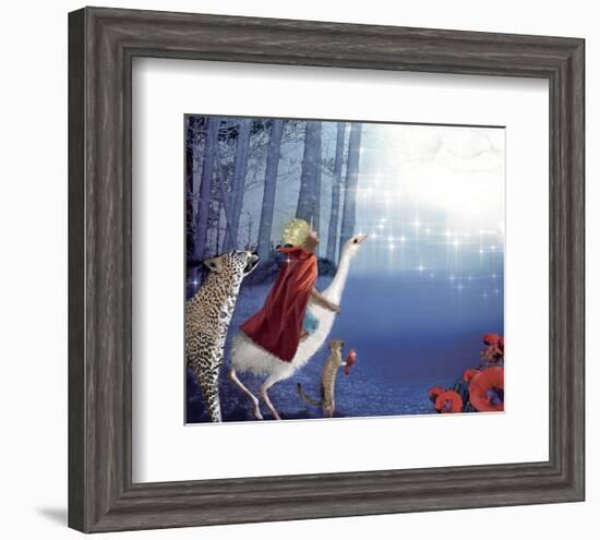 And God Smiled-Nancy Tillman-Framed Art Print