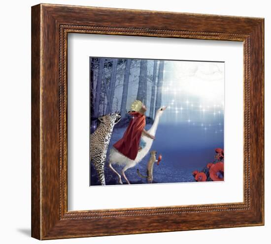 And God Smiled-Nancy Tillman-Framed Art Print