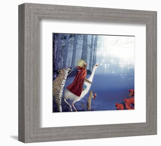 And God Smiled-Nancy Tillman-Framed Art Print