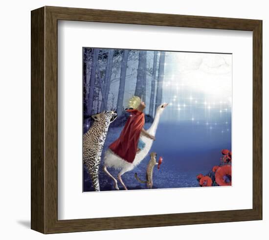 And God Smiled-Nancy Tillman-Framed Art Print