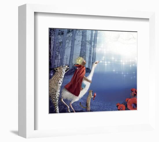 And God Smiled-Nancy Tillman-Framed Art Print