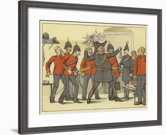 "And Hark, What Noise the General Makes!" Coriolanus, Act I, Scene 5-null-Framed Giclee Print