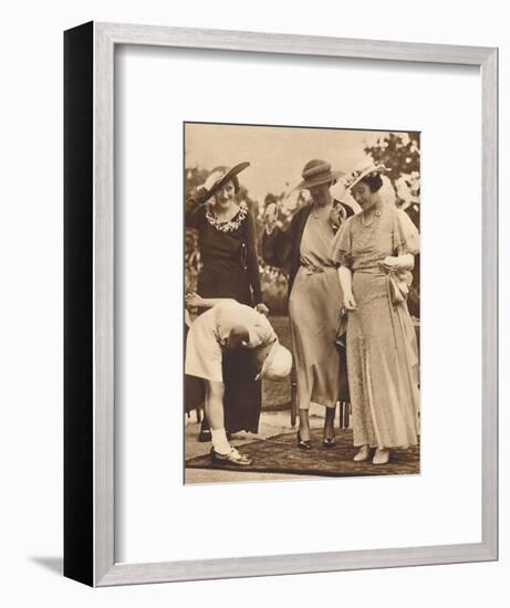 '-And He Forgot His Hat!', c1930s, (1937)-Unknown-Framed Photographic Print