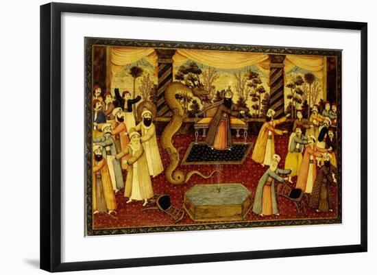 And He Threw Down His Rod-null-Framed Giclee Print