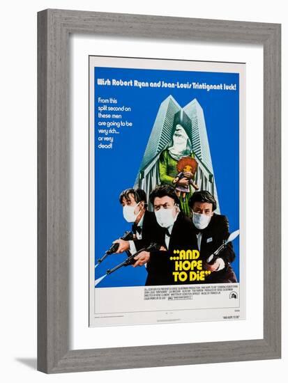 And Hope to Die, (aka La Course Du Lievre a Travers Les Champs), Robert Ryan, 1972-null-Framed Art Print