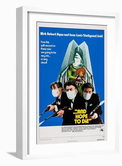 And Hope to Die, (aka La Course Du Lievre a Travers Les Champs), Robert Ryan, 1972-null-Framed Art Print
