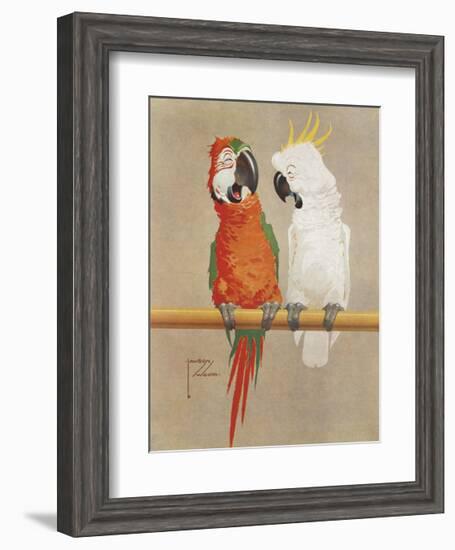 And My Wife Said it was Vulgar!-Lawson Wood-Framed Premium Giclee Print