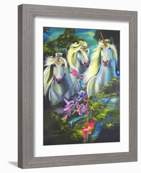 And now the Journey Begins-Sue Clyne-Framed Giclee Print