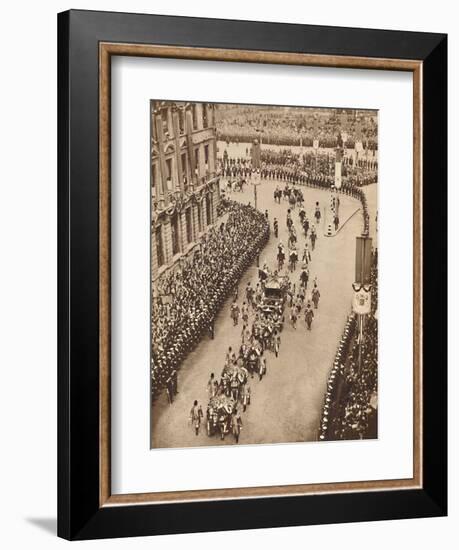 'And So Into Whitehall', May 121937-Unknown-Framed Photographic Print