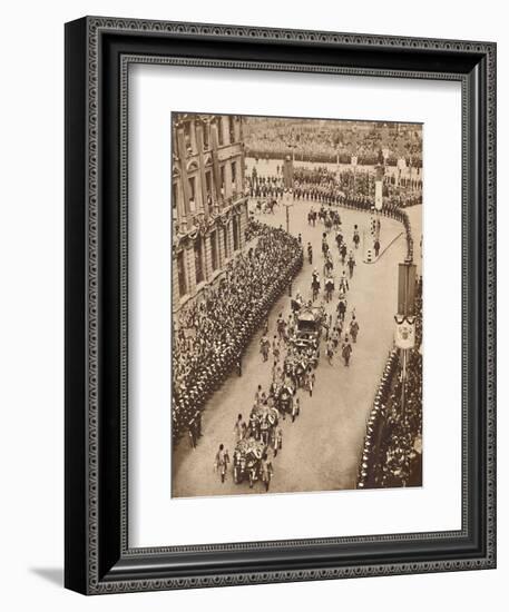 'And So Into Whitehall', May 121937-Unknown-Framed Photographic Print