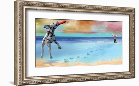 And The Angels Play-Nancy Tillman-Framed Art Print