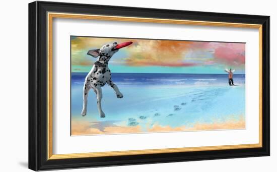 And The Angels Play-Nancy Tillman-Framed Art Print