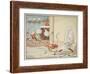 And the Dish Ran Away with the Spoon', 1882-Randolph Caldecott-Framed Giclee Print