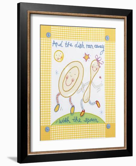 And the Dish Ran Away-Sophie Harding-Framed Giclee Print